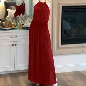 HALSTON MAXI DRESS SIZE SMALL STUNNING